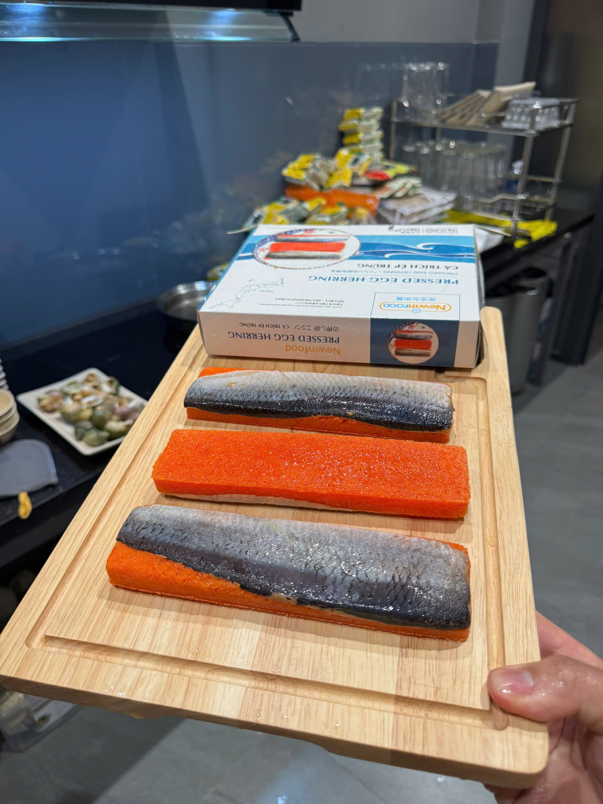 Cá Trích Ép Trứng Newinfood 